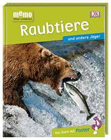 memo Wissen entdecken. Raubtiere und andere Jäger: Das Buch mit Poster!