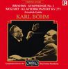 Brahms: Symphonie Nr. 1 / Mozart: Klavierkonzert Es-Dur KV 271