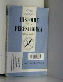 Histoire de la perestroïka