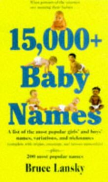 15, 000+ Baby Names