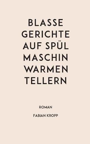 Blasse Gerichte auf spülmaschinwarmen Tellern