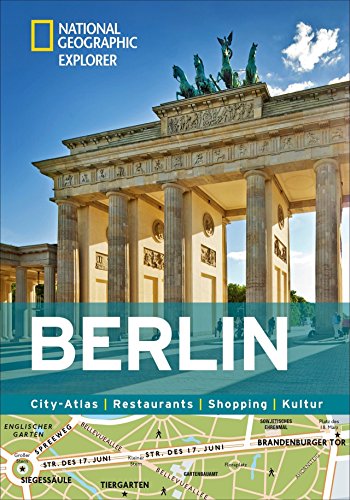 Berlin erkunden mit handlichen Karten: Berlin-Reiseführer für die schnelle Orientierung mit 