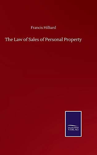The Law of Sales of Personal Property