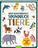 Mein kunterbuntes Soundbuch - Tiere: Mit über 50 Sounds