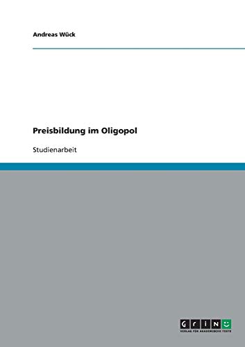 Preisbildung im Oligopol