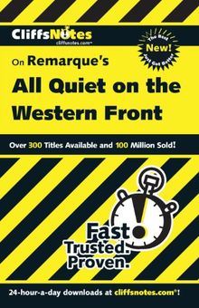 CliffsNotes On Remarque's All Quiet on the Western Front (Dummies Trade)