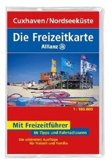 Die Allianz Freizeitkarte Cuxhaven, Nordseeküste 1:100 000