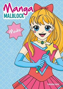 Manga-Malblock Mode (Malbücher und -blöcke) | Buch | Zustand gut