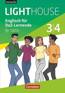 English G Lighthouse - Allgemeine Ausgabe: Band 3/4: 7./8. Schuljahr - Englisch für DaZ-Lernende: Workbook mit Audios und Lösungen online