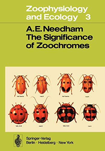 The Significance of Zoochromes (Zoophysiology, 3, Band 3)