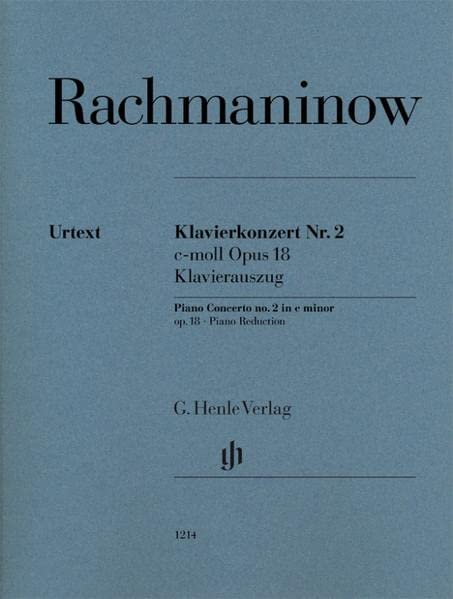 Klavierkonzert Nr. 2 c-moll op. 18; Klavierauszug: Instrumentation: 2 Pianos, 4-hands, Piano Concertos (G. Henle Urtext-Ausgabe)