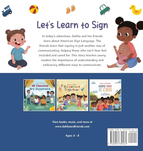 Let's Learn To Sign: A Children's Story About American Sign Language