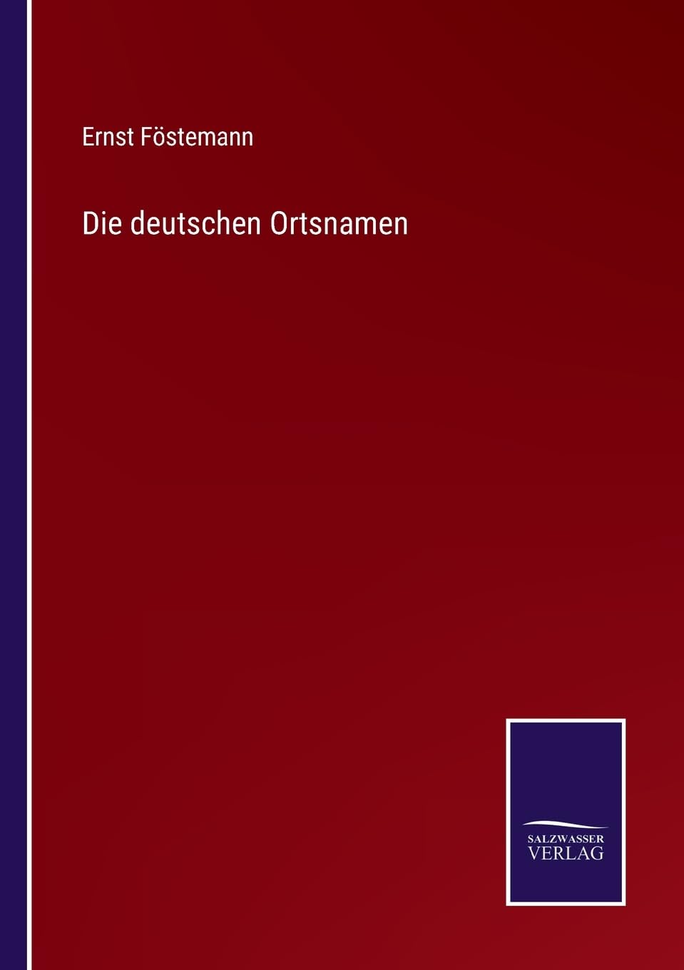 Die deutschen Ortsnamen