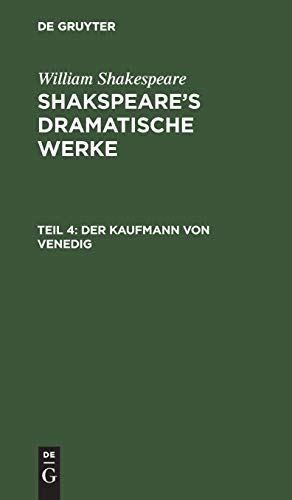 Der Kaufmann von Venedig (William Shakespeare: Shakspeare’s dramatische Werke)