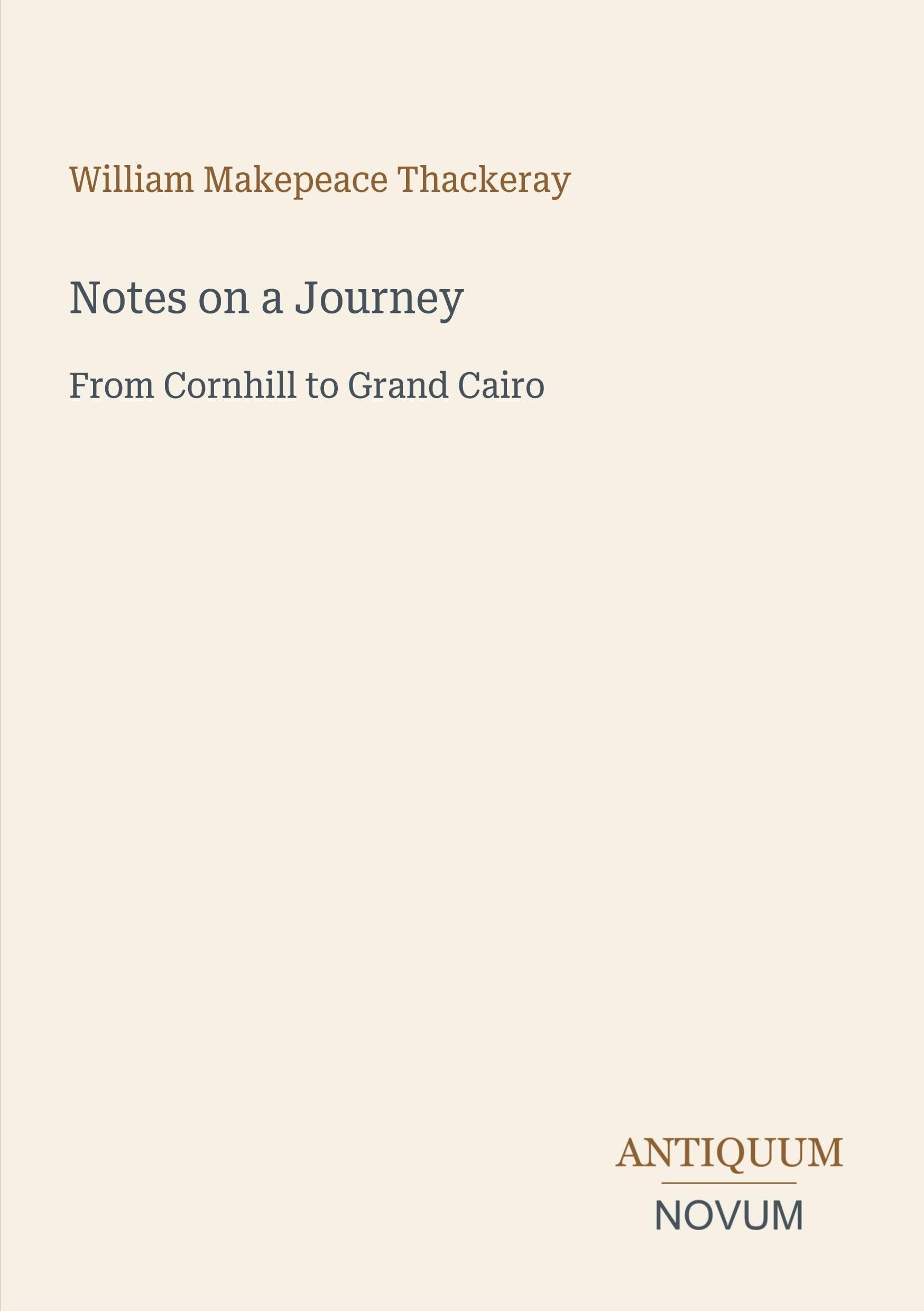Notes on a Journey