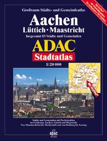 ADAC Stadtatlanten, Großraum Aachen, Lüttich, Maastricht | Buch | Zustand gut