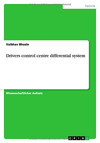 Drivers control centre differential system