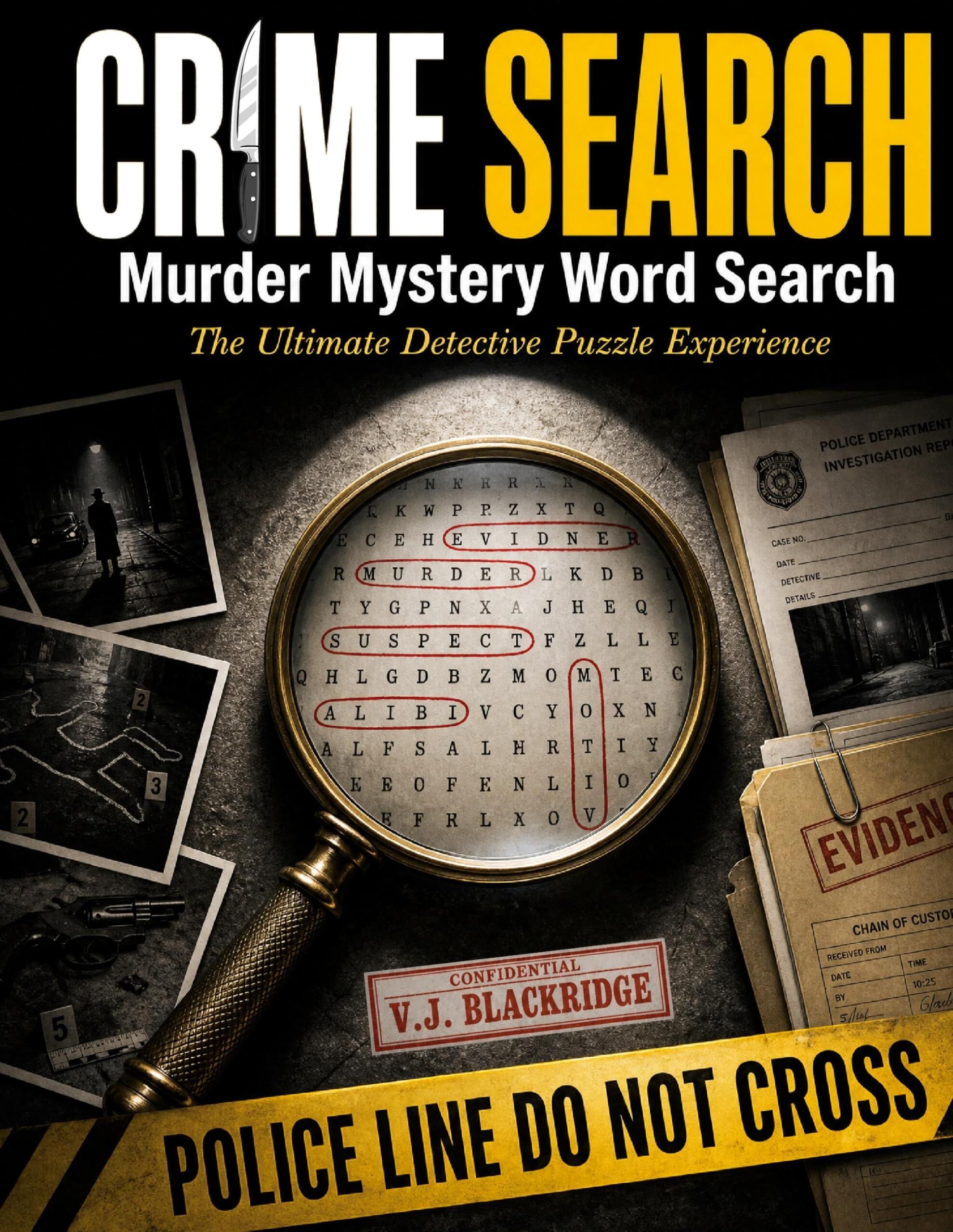 Crime Search | Murder Mystery Word Search
