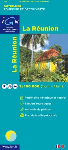 La Réunion 1 : 100 000 (Ign Map)