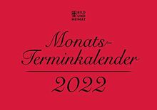 Monatsterminkalender 2022