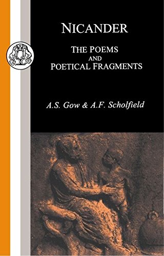 Nicander: Poems (Bcp Classic Commentaries on Greek & Latin Texts)