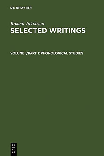 Phonological Studies (Roman Jakobson: Selected Writings)