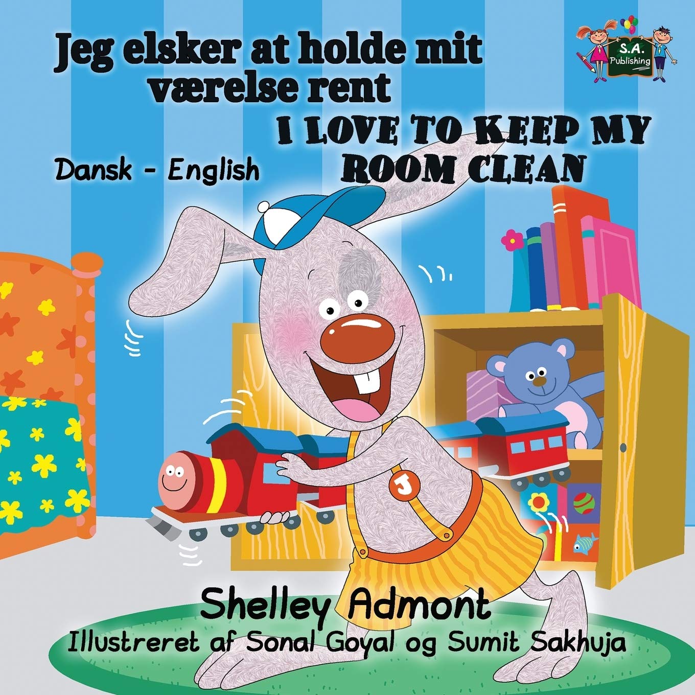 I Love to Keep My Room Clean (danish baby books): danish english bilingual, danish kids books, danish childrens books: Danish English Bilingual Edition (Danish English Bilingual Collection, Band 4)