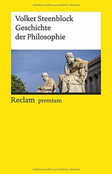 Geschichte der Philosophie (Reclams Universal-Bibliothek) von Steenblock, Volker | Buch | Zustand sehr gut