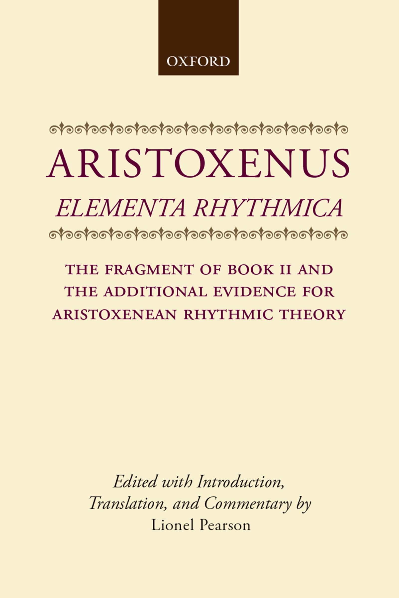 ARISTOXENUS: ELEMENTA C