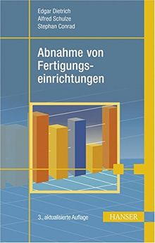 Abnahme von  Fertigungseinrichtungen