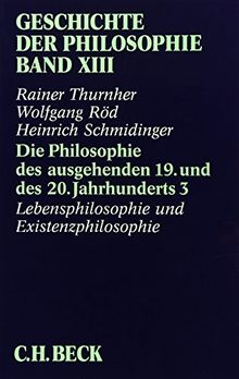 Geschichte der Philosophie Band XIII