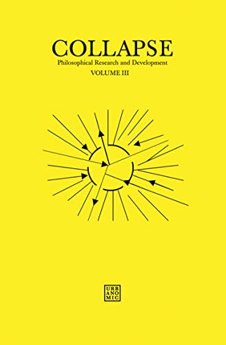 Collapse, Volume 3: Unknown Deleuze (Urbanomic / Collapse, Band 3)