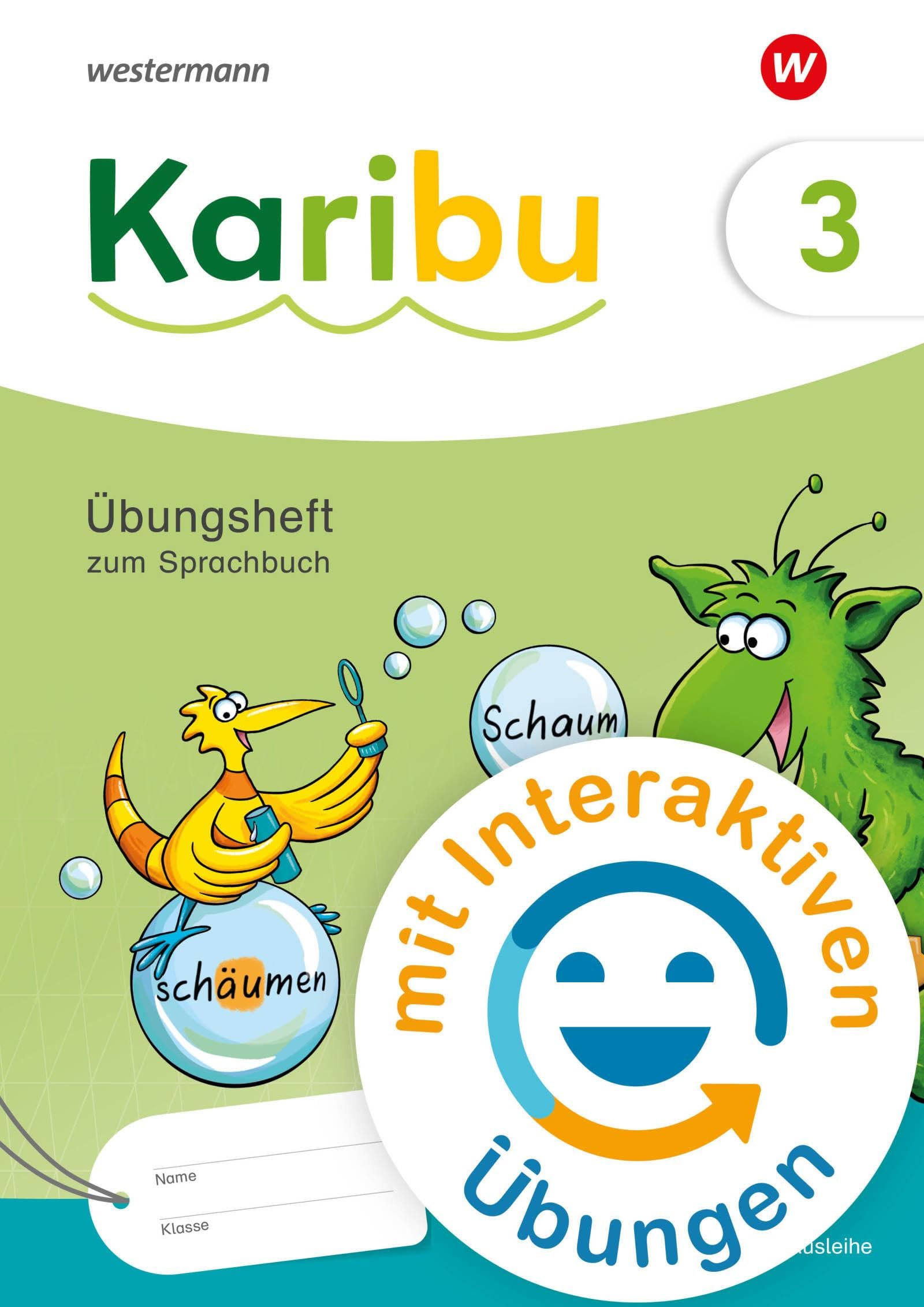 Karibu - Ausgabe 2024: Übungsheft 3 mit interaktiven Übungen zum Sprachbuch