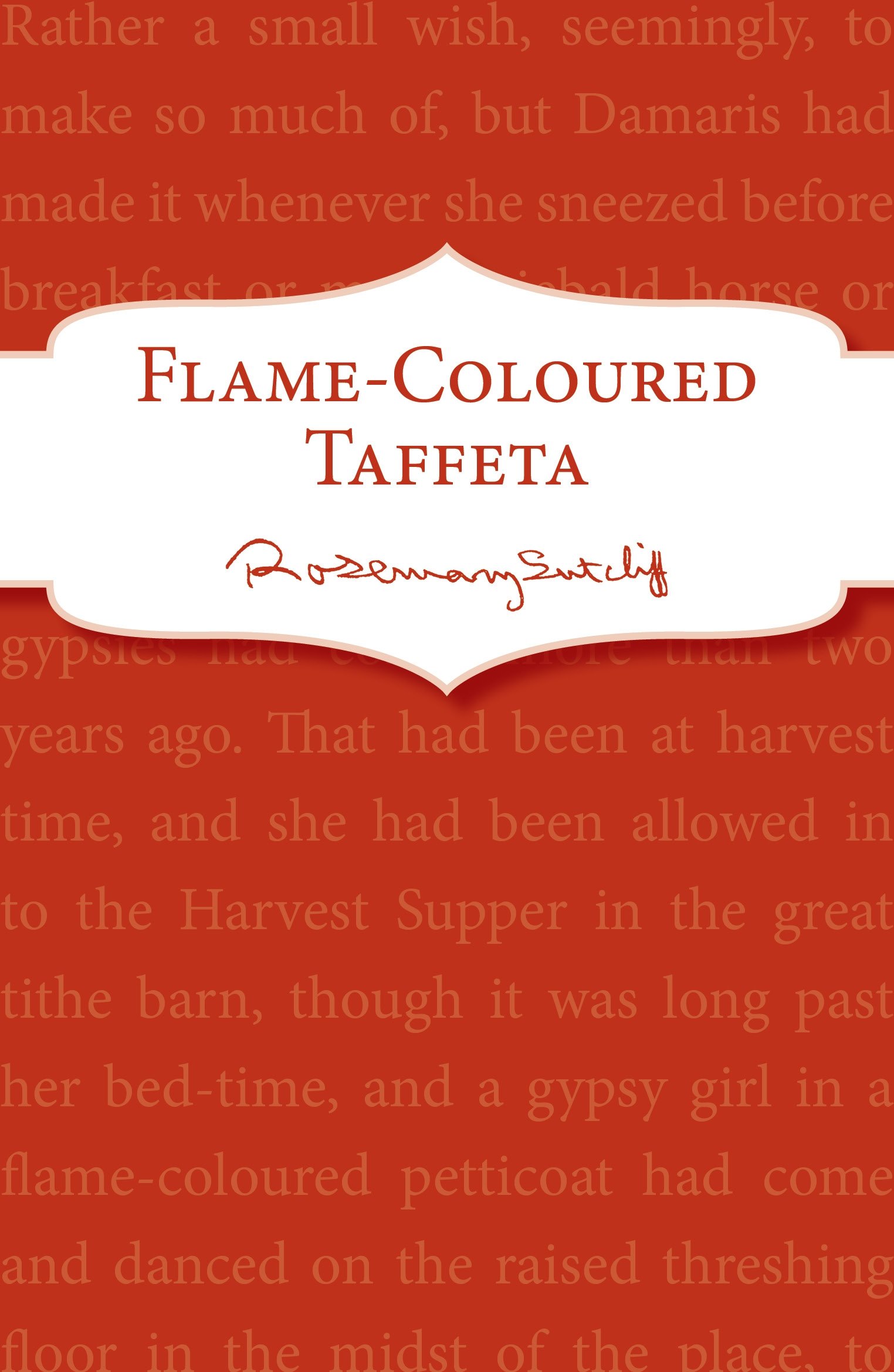 Flame-Coloured Taffeta