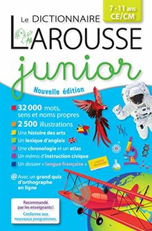 Le dictionnaire Larousse junior, 7-11 ans, CE-CM