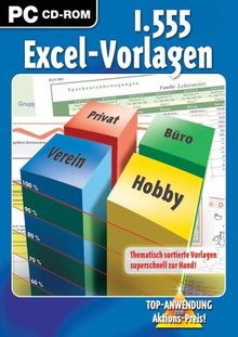 1.555 Excel-Vorlagen