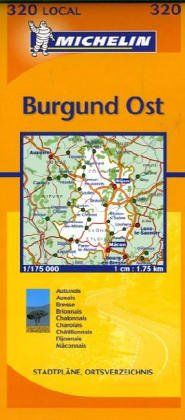 Michelin Cote-d'Or / Saone-et-Loire 1 : 175 000. Avec index touristique (Michelin Local France)