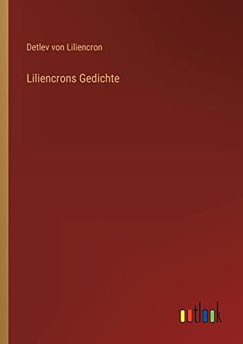 Liliencrons Gedichte