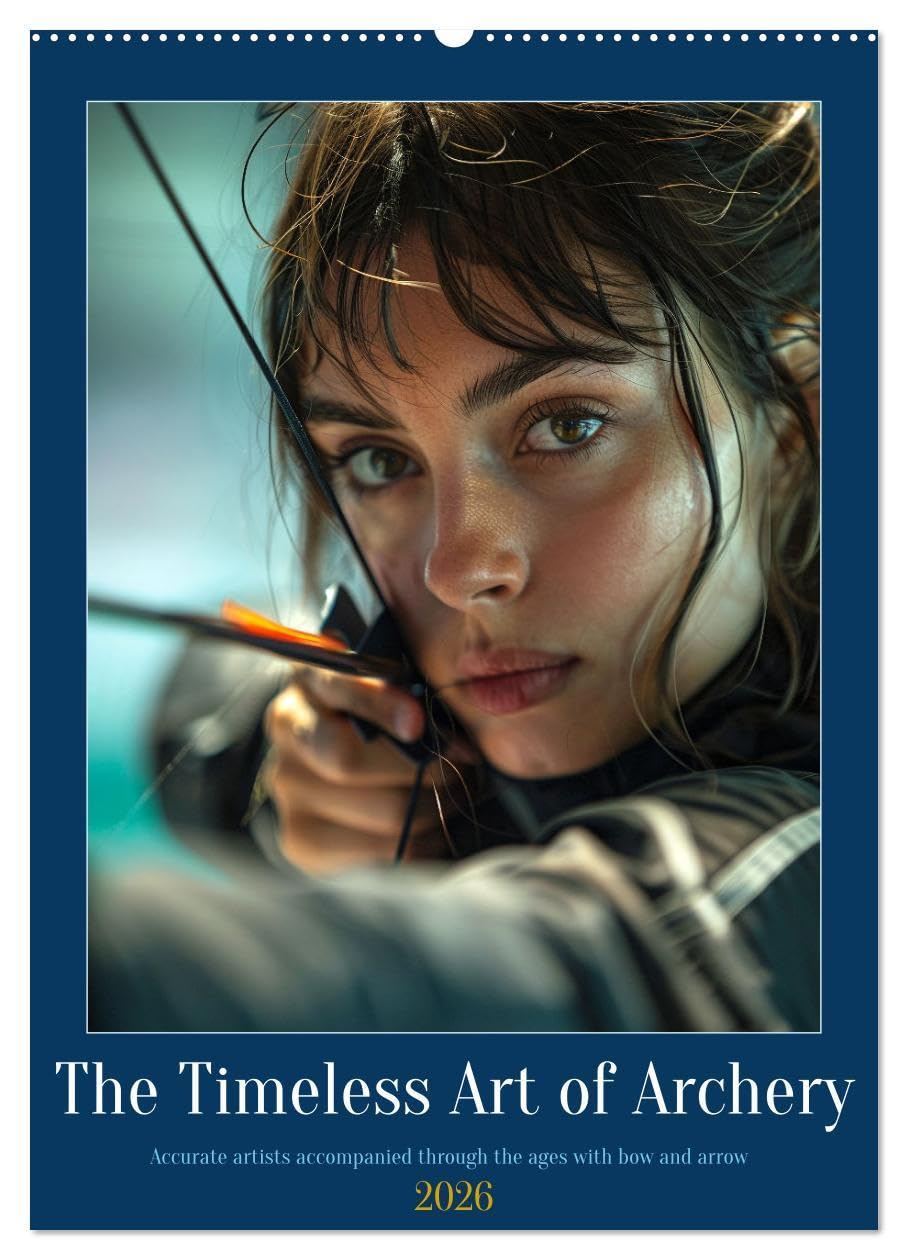 The Timeless Art of Archery (Wall Calendar 2026 DIN A2 portrait), CALVENDO 12 Month Wall Calendar: The art of bow and arrow as a sport and craft