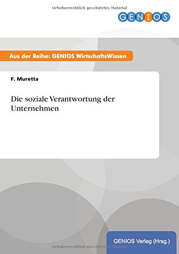 Die soziale Verantwortung der Unternehmen