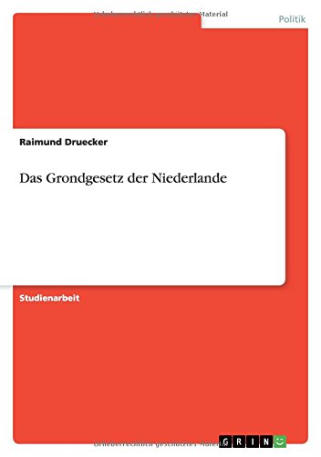 Das Grondgesetz der Niederlande