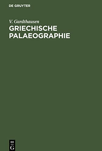 Griechische Palaeographie