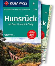 KOMPASS Wanderführer Hunsrück mit Saar-Hunsrück-Steig: Wanderführer mit Extra-Tourenkarte 1:75.000, 50 Touren, GPX-Daten zum Download