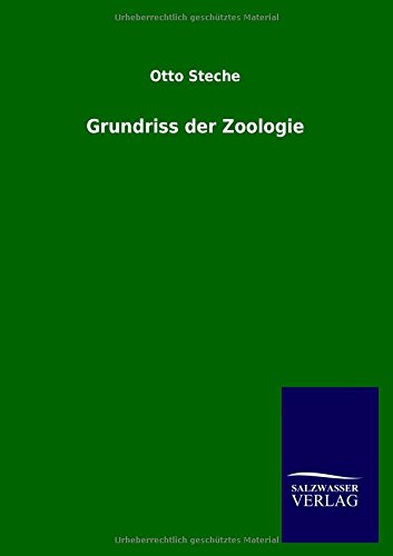 Grundriss der Zoologie