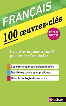 Français : 100 oeuvres-clés : réforme du lycée