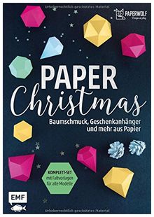 Paper Christmas: Baumschmuck, Geschenkanhänger und mehr aus Papier