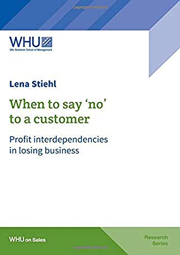 When to say 'no' to a customer: Profit interdependencies in losing business