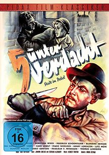5 unter Verdacht (Stadt im Nebel) - Spannender Kriminalfilm mit Hans Nielsen (Pidax Film-Klassiker)