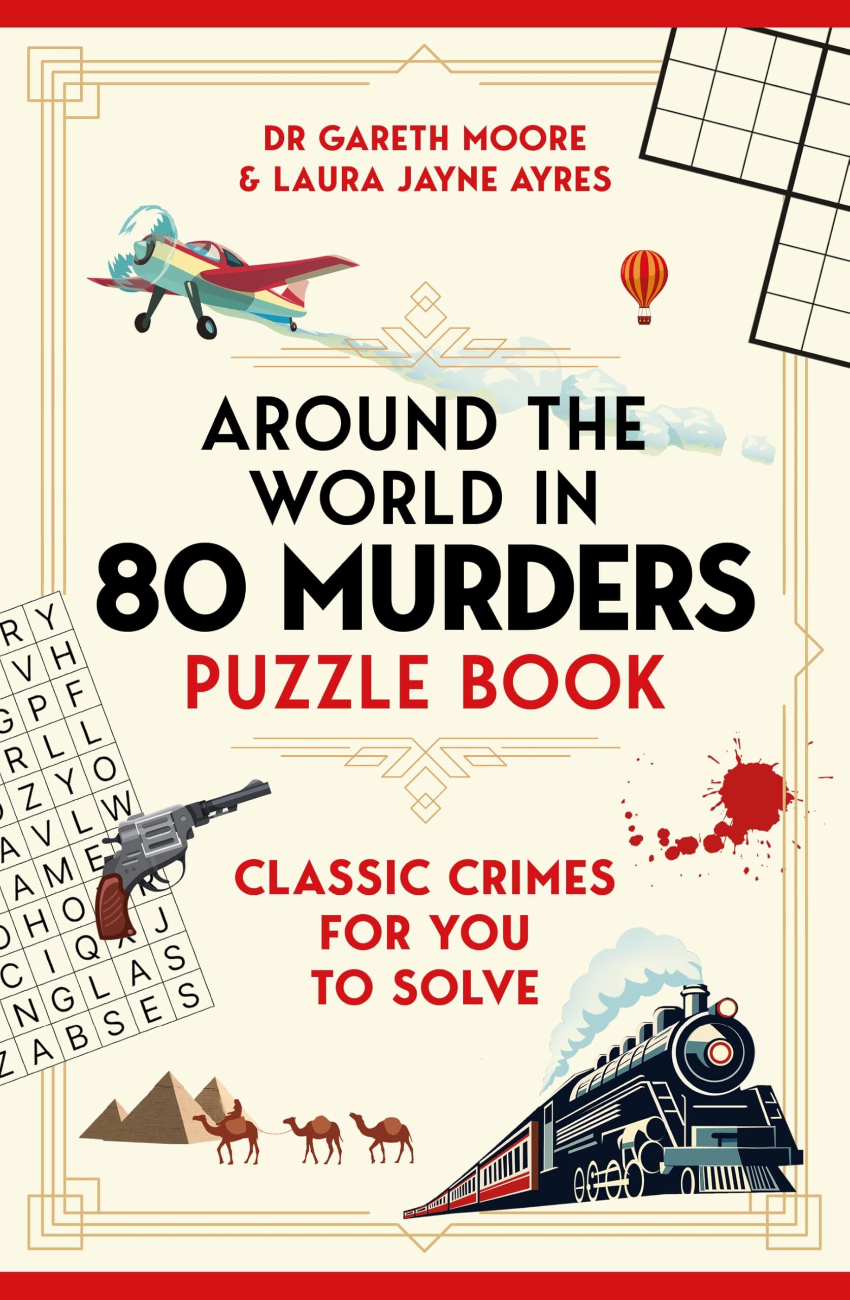 Moore, Gareth: Around the World in 80 Murders Puzzle Book
