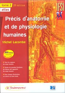 Précis D'anatomie Et De Physiologie Humaines De Michel Lacombe